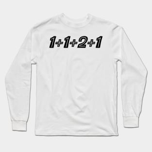 1+1+2+1 Long Sleeve T-Shirt